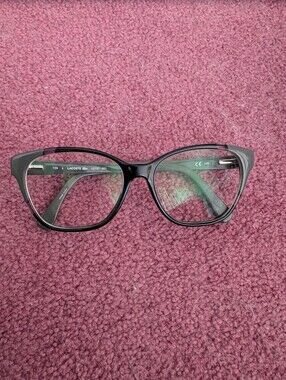 Lacoste L2737 Black Grey Silver Eyeglasses Sunglasses Frames Women's